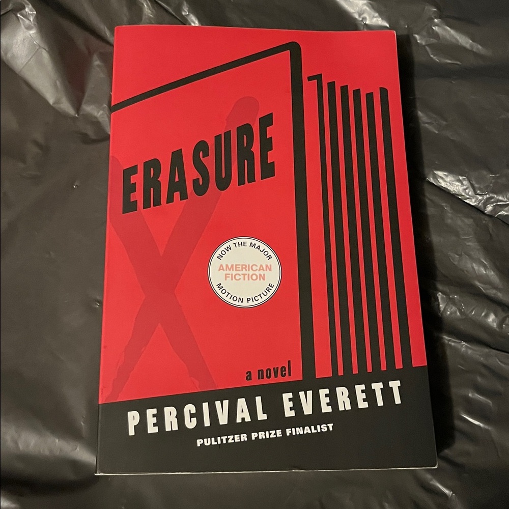 'Erasure' 🌸Novel by Percival Everett